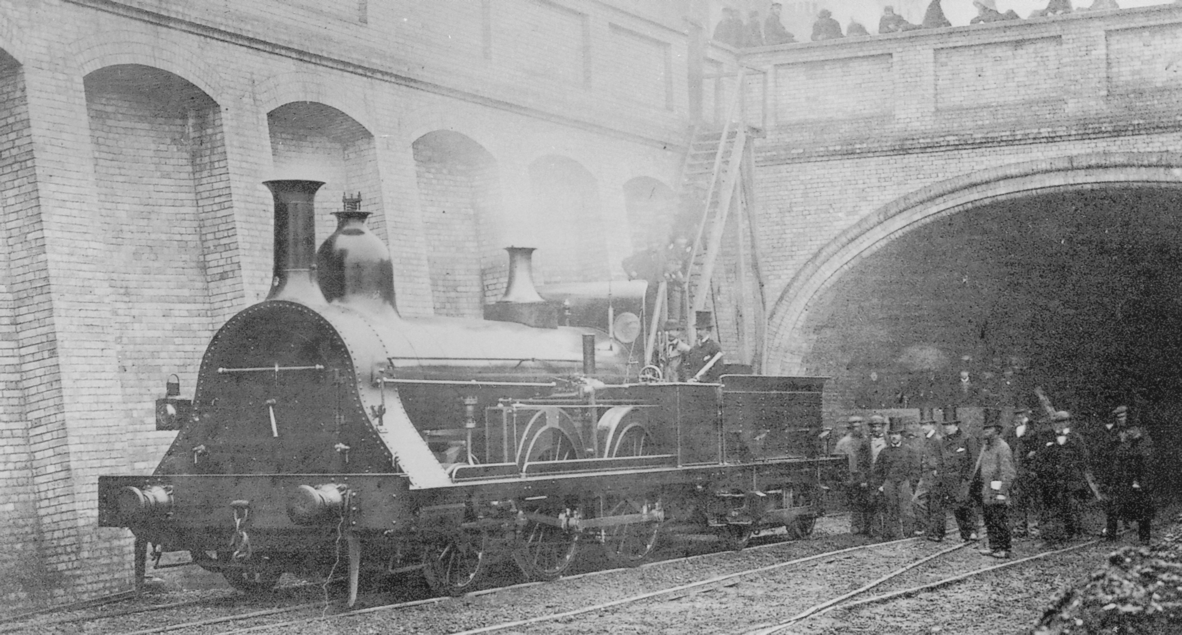 Fowler's Ghost steam locomotive